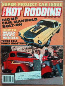 POPULAR HOT RODDING 1985 JAN - BLOWN GOAT, 429 HEADS, Z-28